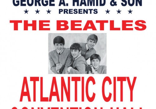 Beatles Poster Wildwood Crest