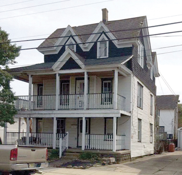 122 W. Pine Ave. Bill Tschopp’s house before it was demolished