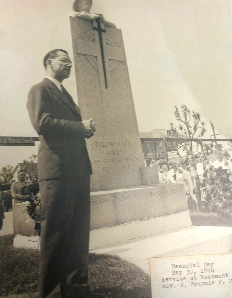 Memorial Day Service 1944 Rev. J. Francis F. Peak 